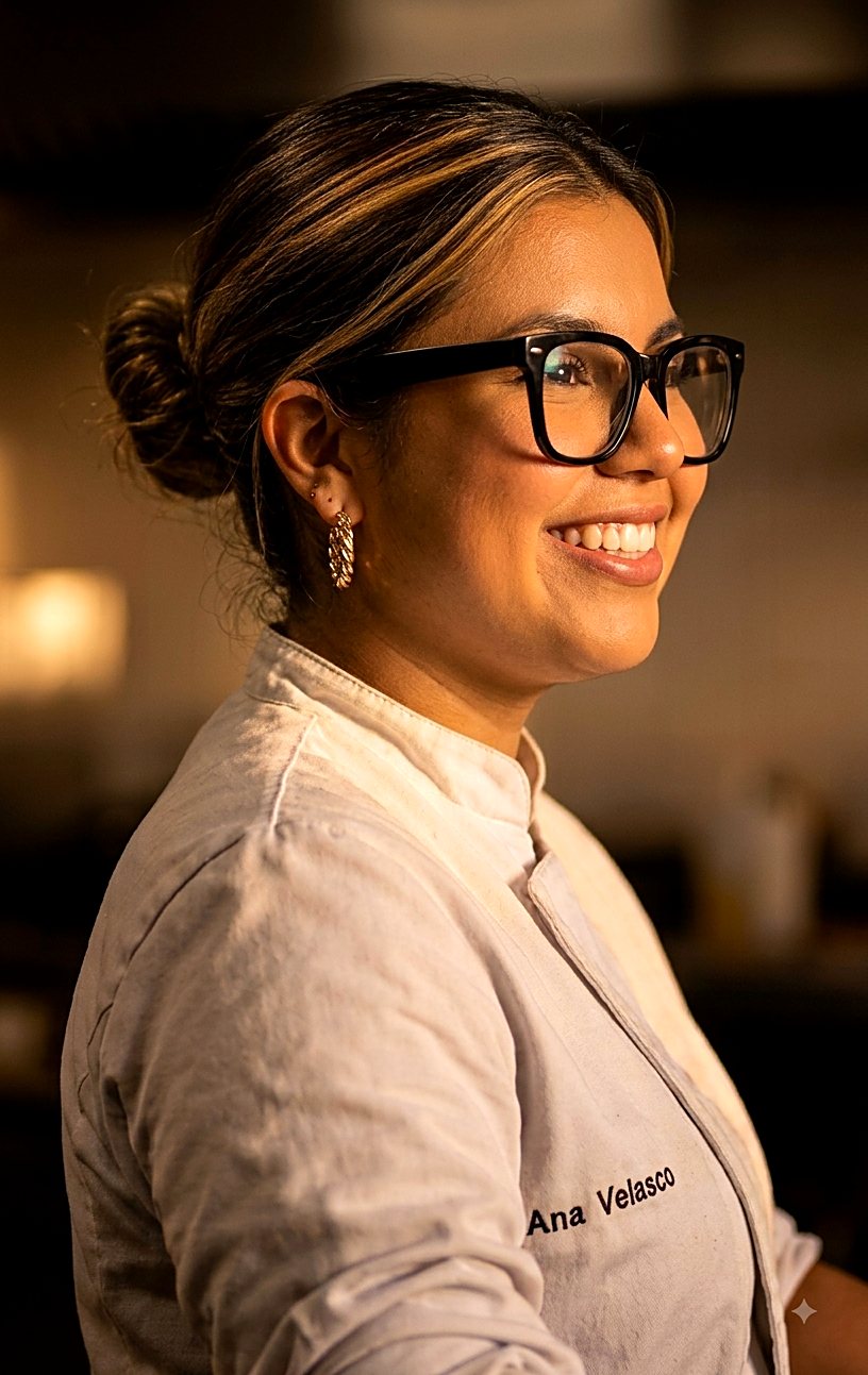 Ana, propietaria de Atemporal, en el local